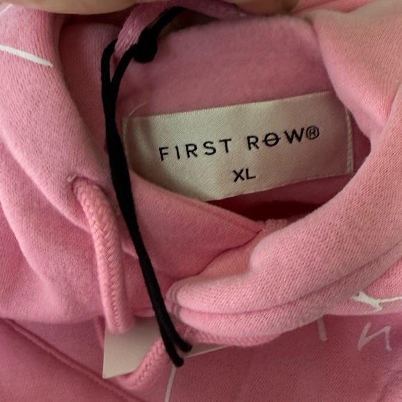 NWT FIRST ROW COLOR BLOCK COMBO ALL OVER GRAPHIC PRINT PUFF PRINT HOODIE XL - Picture 10 of 11